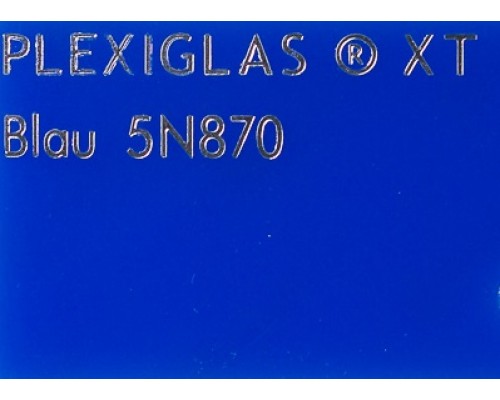 Оргстекло Plexiglas синий  XT 5N870 2050х3050х3