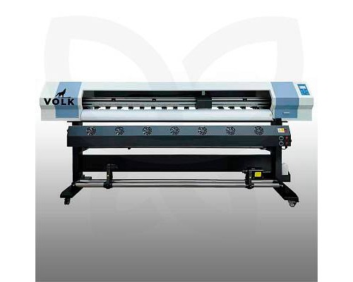 Принтер широкоформатный Volk 1601 (XP600) 1,6 м, экосольвентный, сублимационный, интерьерный