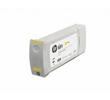 Латексные чернила HP 831 Yellow, в картриджах, 775 мл