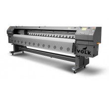 Сольвентный принтер широкоформатный Volk C8 3,2 м, 8 печатных головок Konica, 260 м2/ч